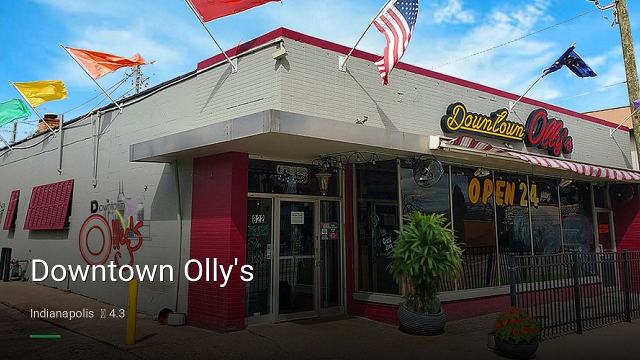 Downtown Olly's - Sports Bars in Indianapolis