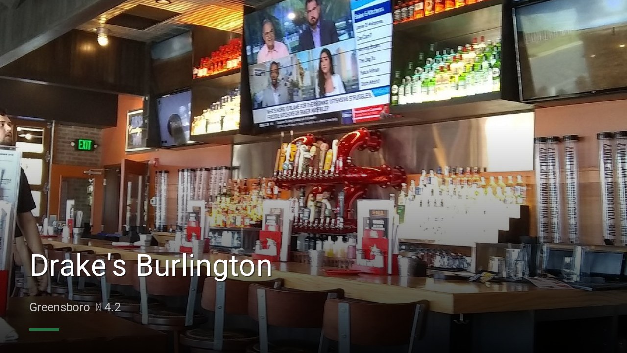 Drake's Burlington - Sports Bars in Greensboro