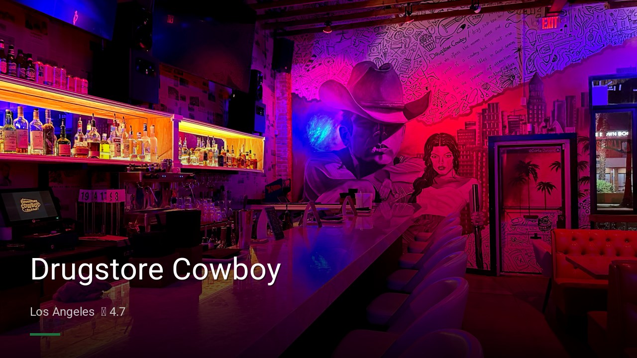 Drugstore Cowboy - Sports Bars in Los Angeles