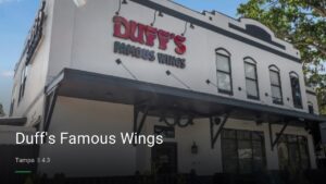 Duff’s Famous Wings — Sports bars in Tampa
