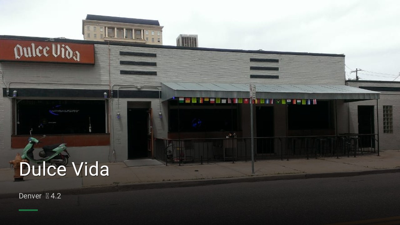 Dulce Vida - Sports Bars in Denver