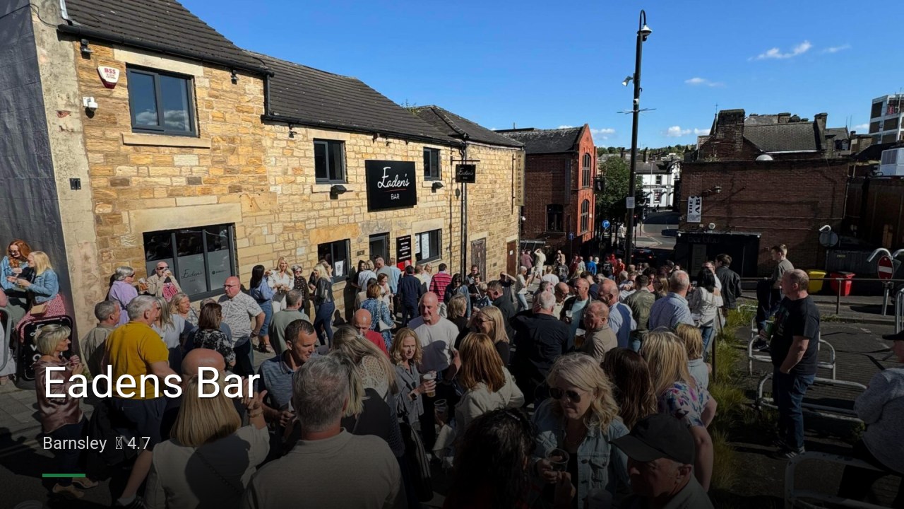 Eadens Bar - Sports Bars in Barnsley