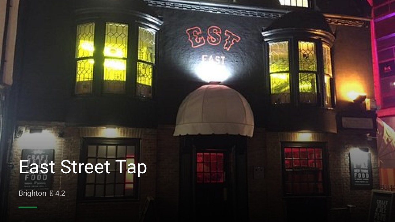 East Street Tap - Sports Bars in Brighton
