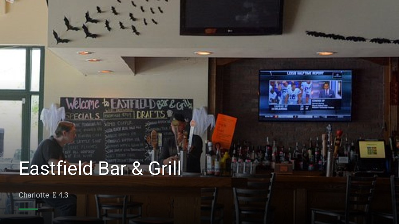 Eastfield Bar & Grill - Sports Bars in Charlotte