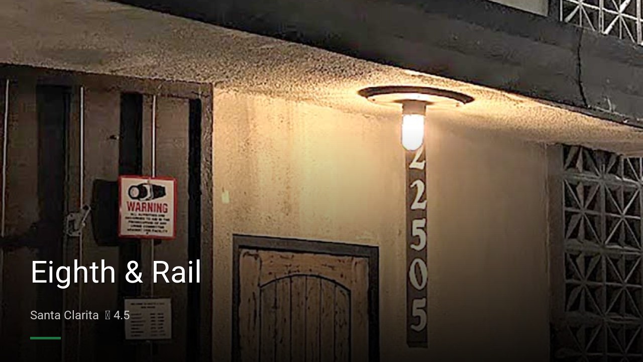 Eighth & Rail - Sports Bars in Santa Clarita