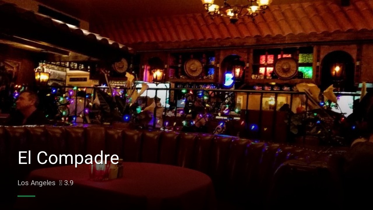 El Compadre - Sports Bars in Los Angeles
