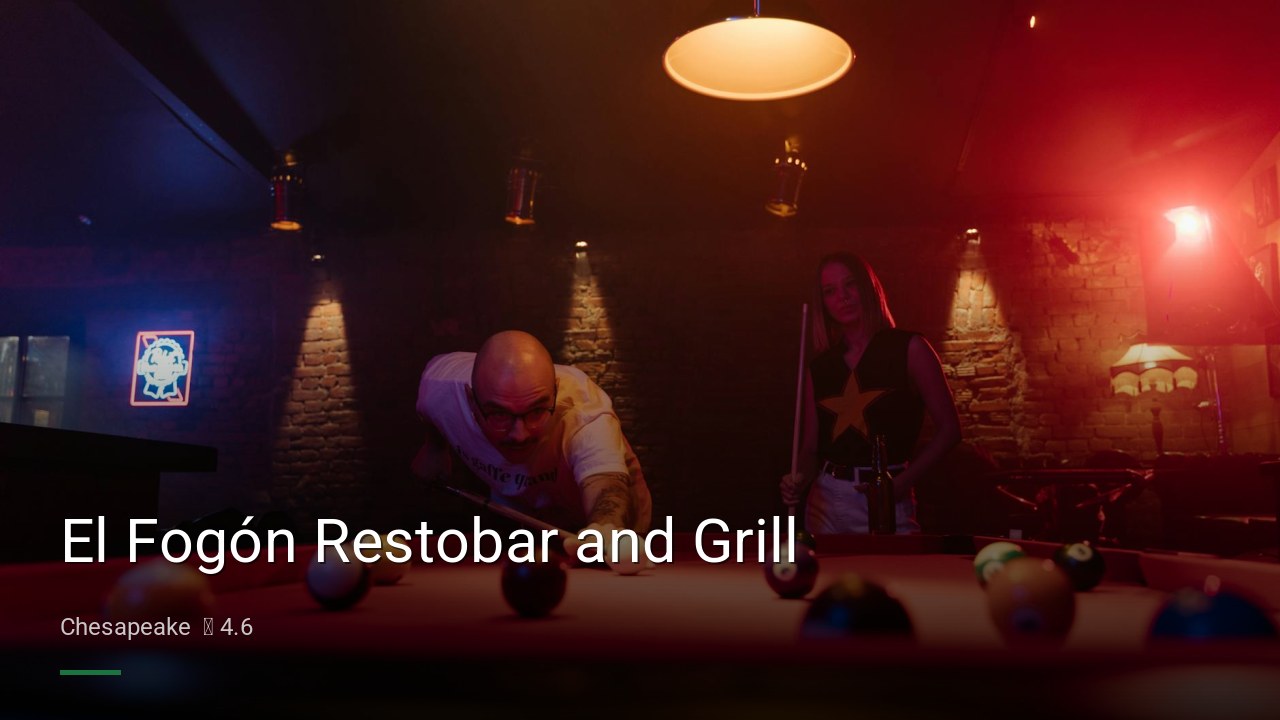 El Fogón Restobar and Grill — Sports bars in Chesapeake