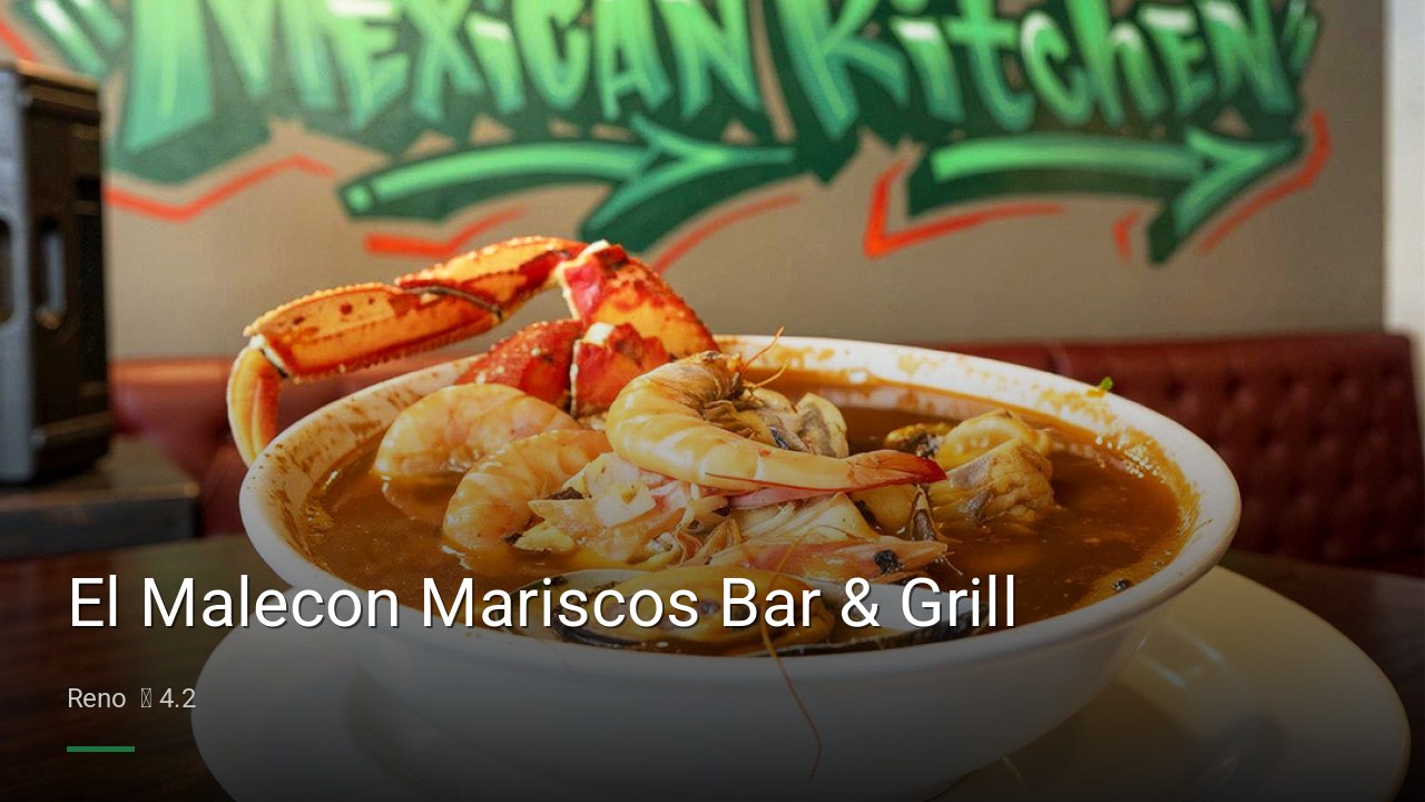 El Malecon Mariscos Bar & Grill - Sports Bars in Reno