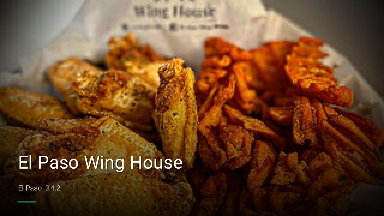 El Paso Wing House - Sports Bars in El Paso