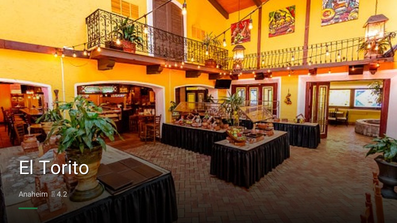 El Torito - Sports Bars in Anaheim