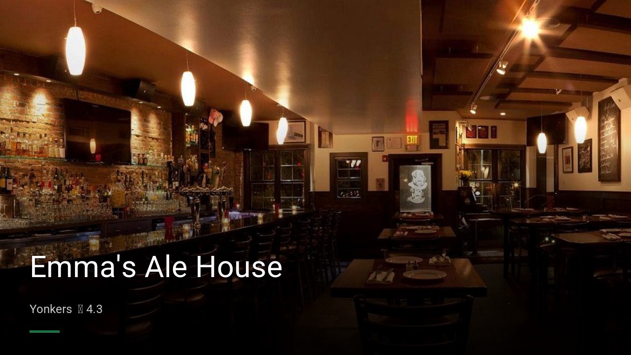 Emma's Ale House - Sports Bars in Yonkers