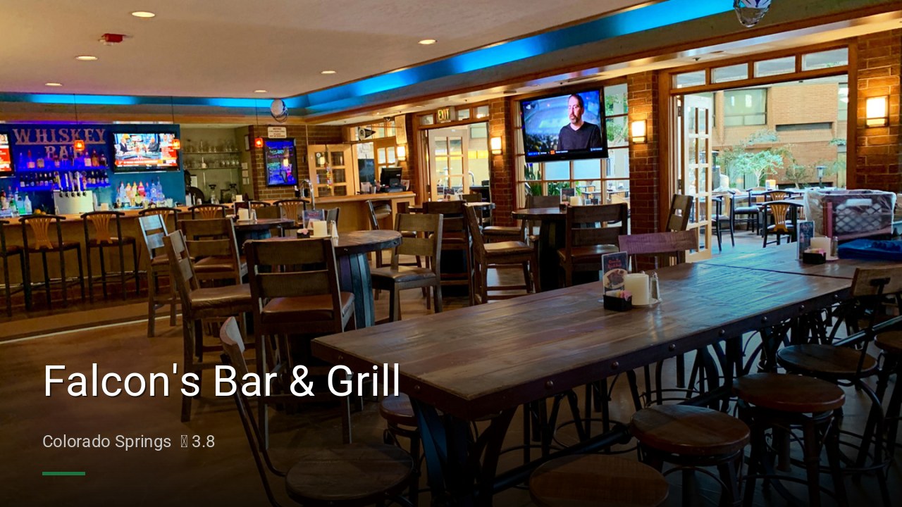Falcon's Bar & Grill - Sports Bars in Colorado Springs