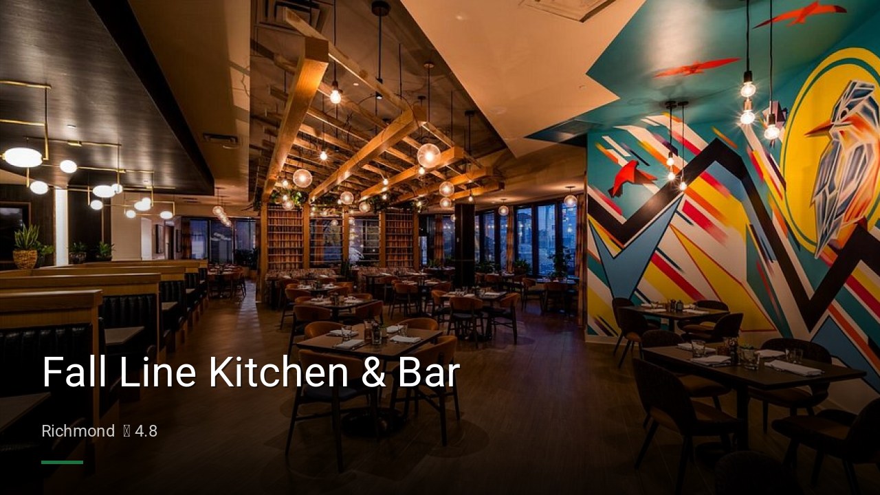 Fall Line Kitchen & Bar - Sports Bars in Richmond