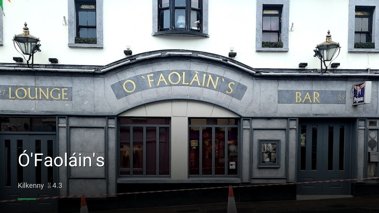 Ó'Faoláin's - Sports Bars in Kilkenny