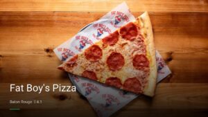 Fat Boy’s Pizza — Sports bars in Baton Rouge