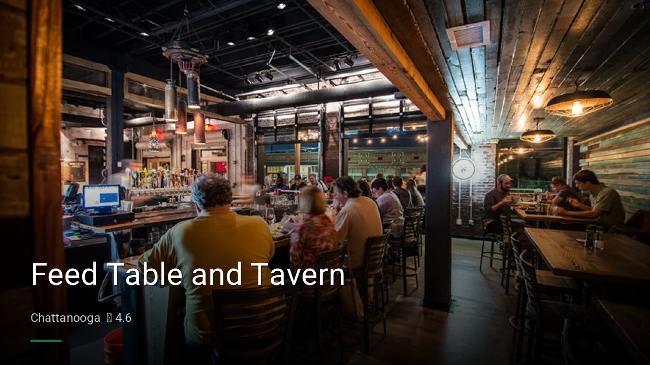 Feed Table and Tavern - Sports Bars in Chattanooga
