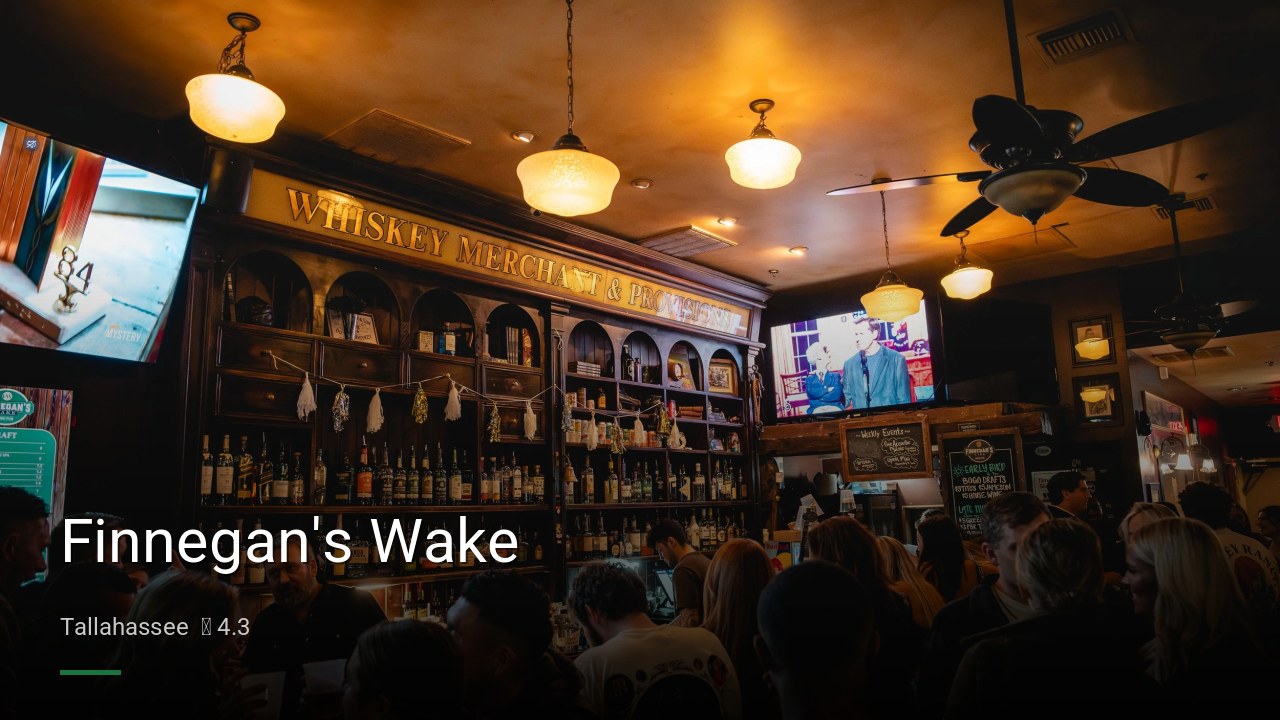 Finnegan's Wake - Sports Bars in Tallahassee