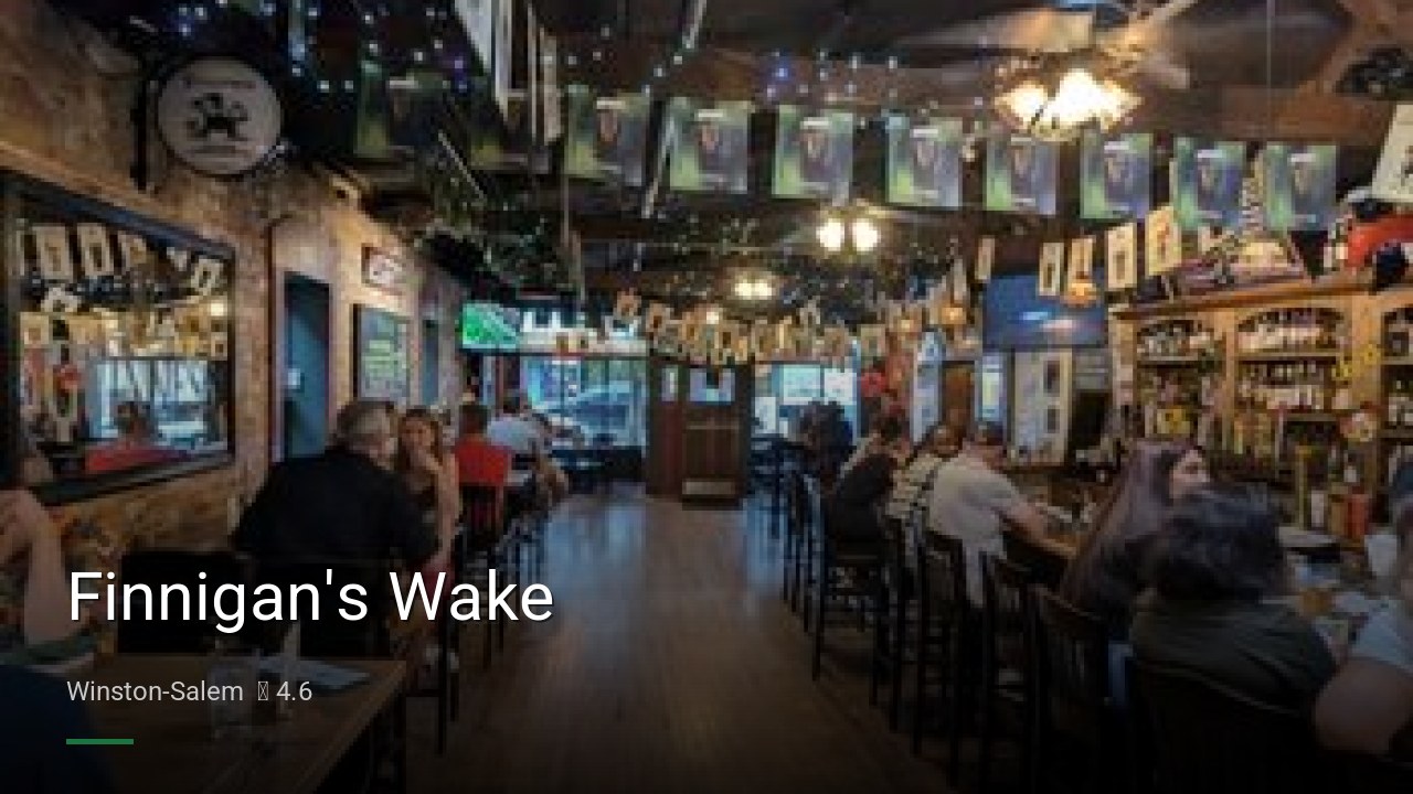Finnigan's Wake - Sports Bars in Winston-Salem