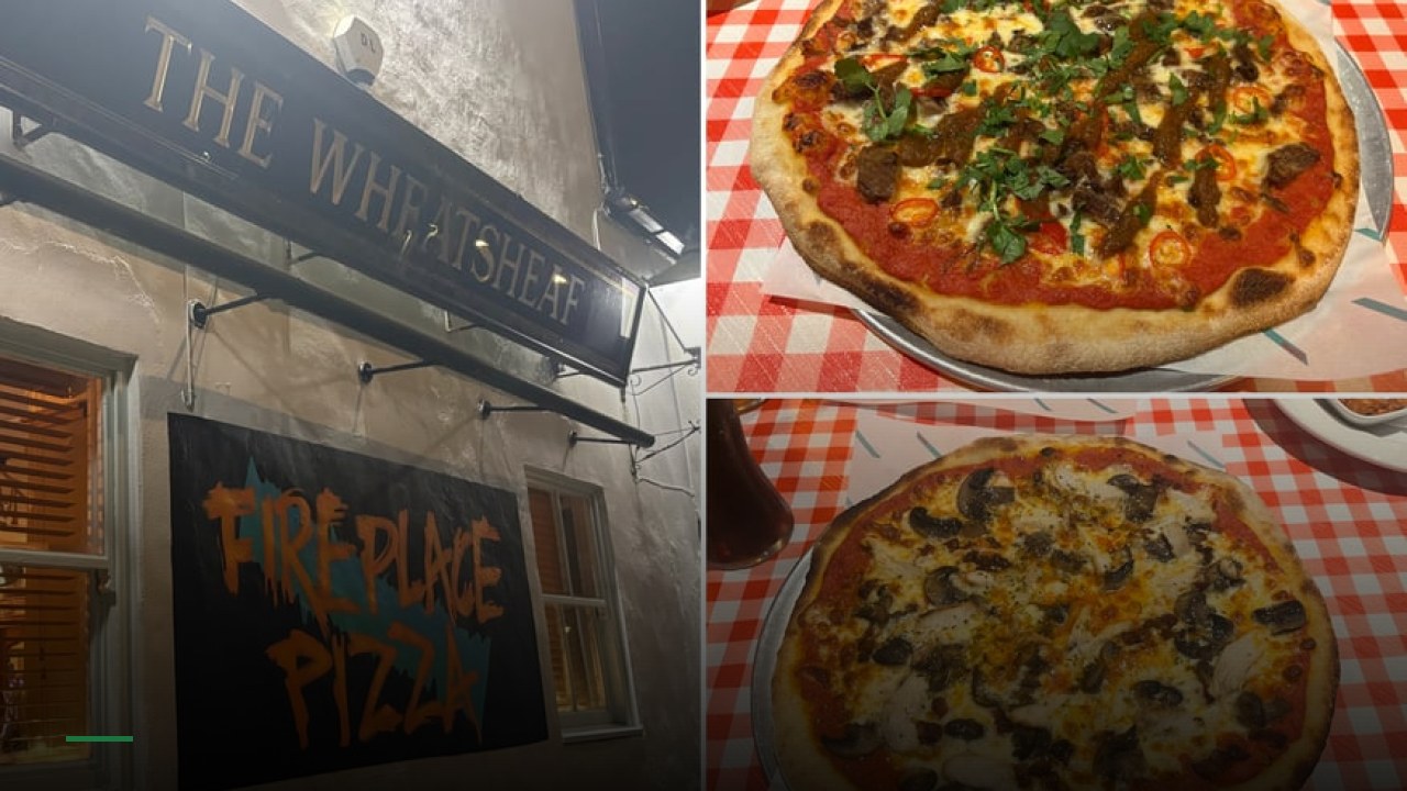 Fireplace Pizza @ The Wheatsheaf - Sports Bars in Sunderland