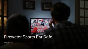 Firewater Sports Bar Cafe — Sports bars in Austin