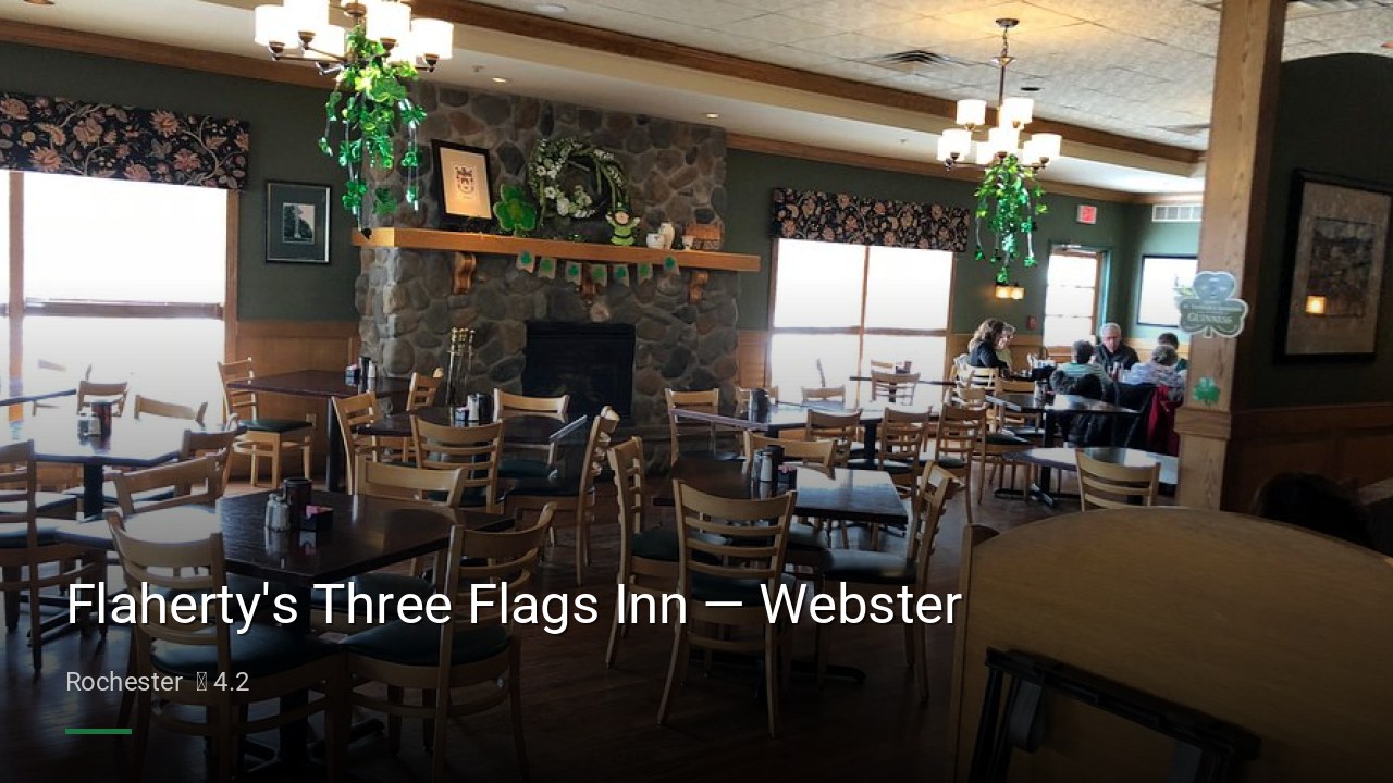 Flaherty's Three Flags Inn — Webster - Sports Bars in Rochester