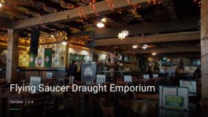 Flying Saucer Draught Emporium — Sports bars in Garland