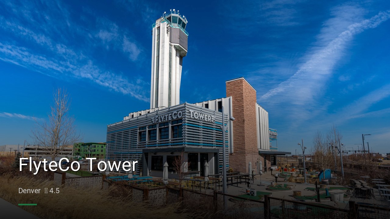 FlyteCo Tower - Sports Bars in Denver