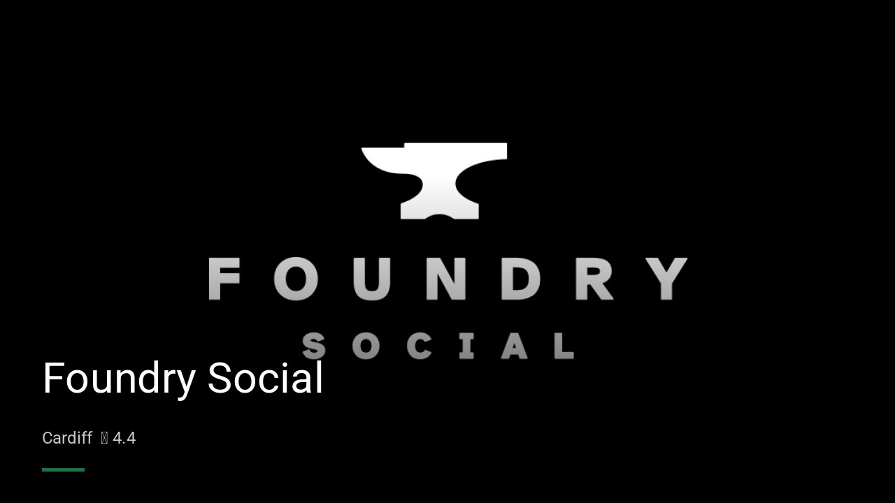 Foundry Social - Sports Bars in Cardiff