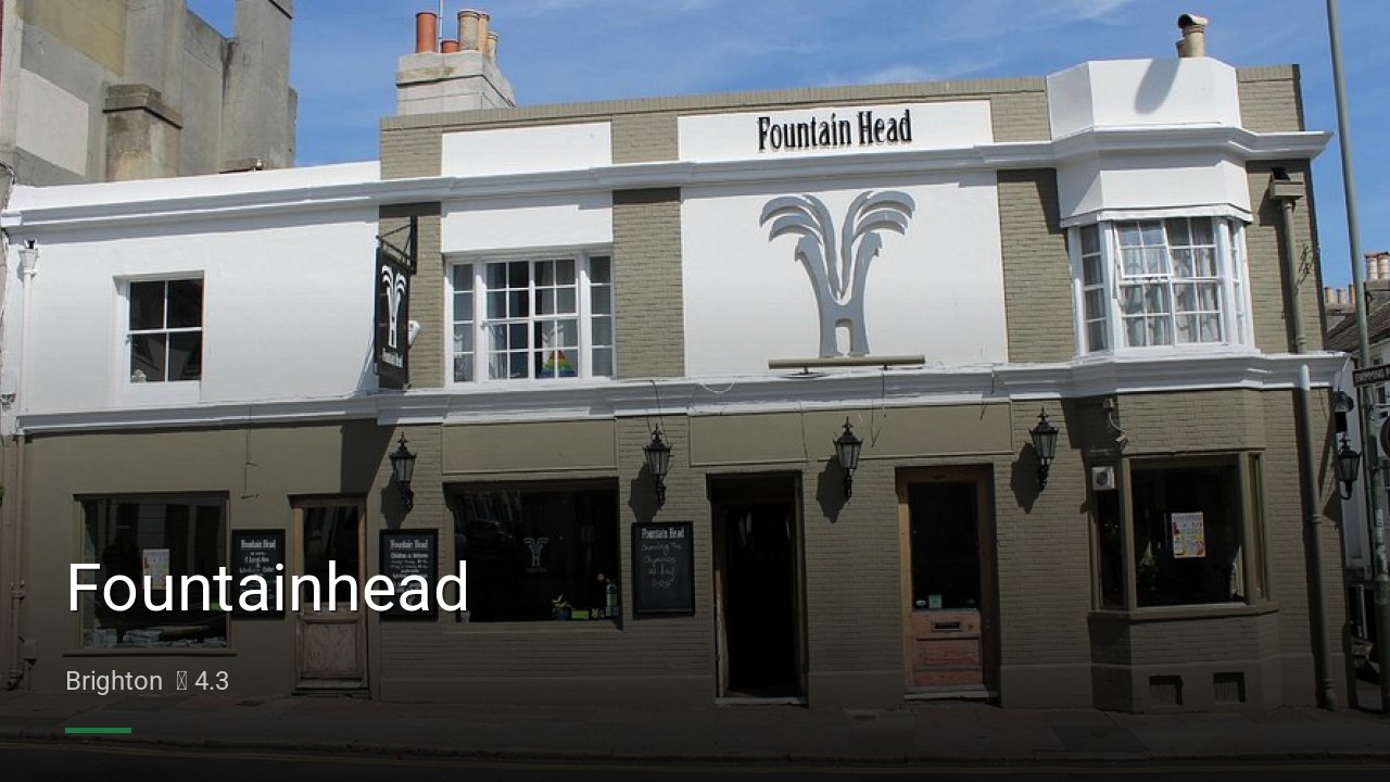 Fountainhead - Sports Bars in Brighton