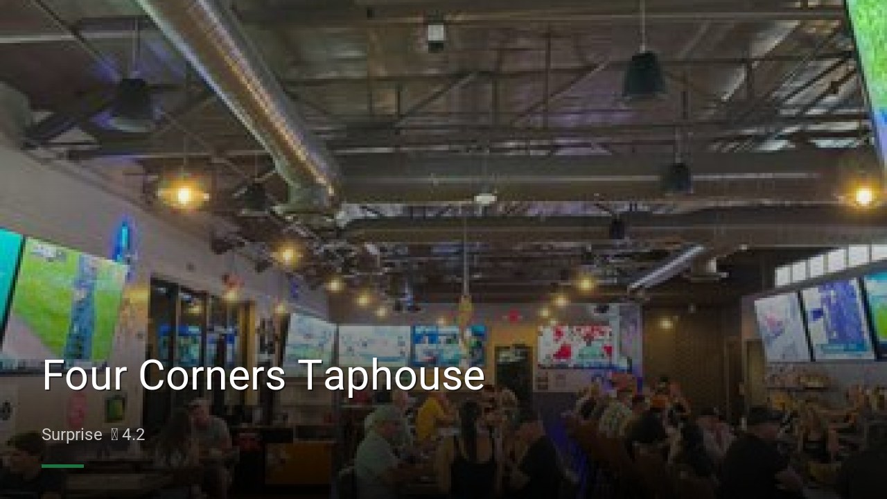 Four Corners Taphouse - Sports Bars in Surprise