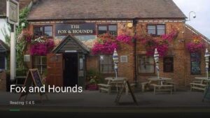 Fox and Hounds — Pubs in Reading