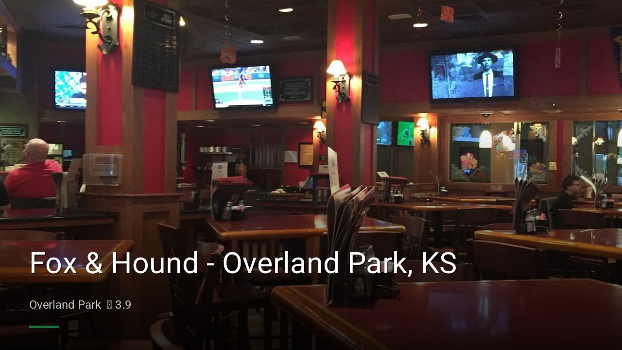 Fox & Hound - Overland Park, KS - Sports Bars in Overland Park