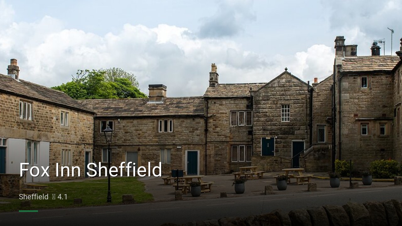 Fox Inn Sheffield - Sports Bars in Sheffield