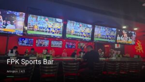 FPK Sports Bar — Sports bars in Arlington