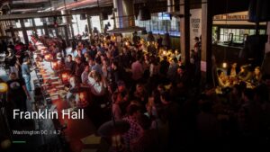 Franklin Hall — Sports bars in Washington DC