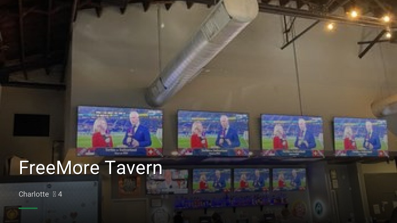 FreeMore Tavern - Sports Bars in Charlotte