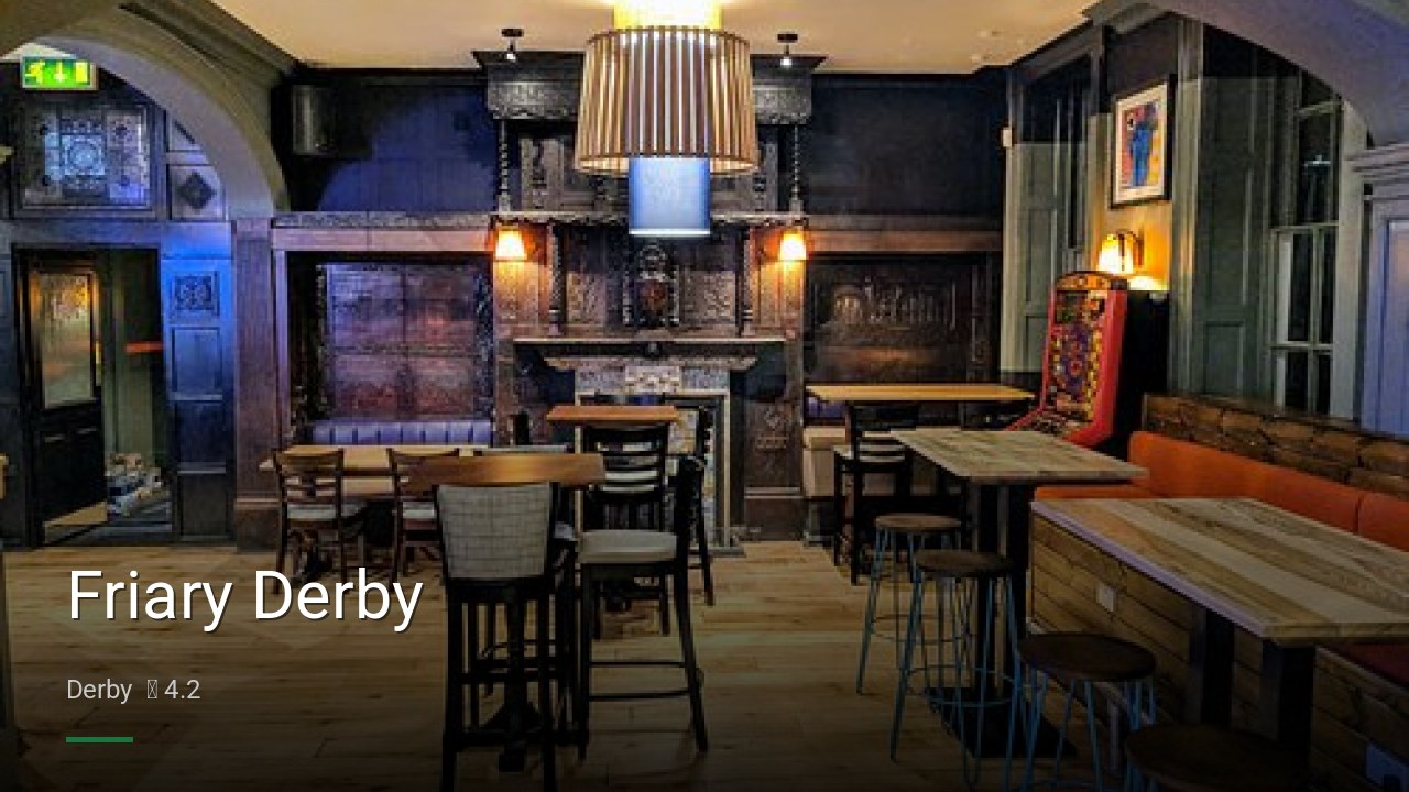 Friary Derby - Sports Bars in Derby
