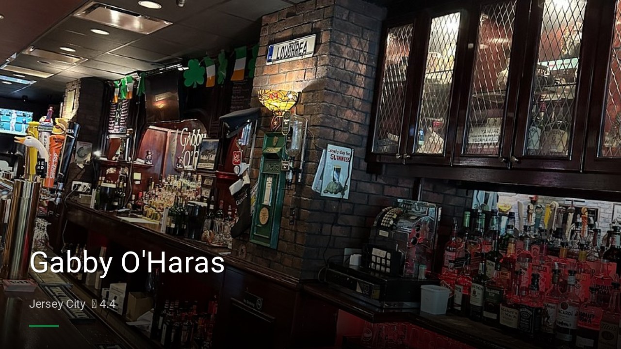 Gabby O'Haras - Sports Bars in Jersey City