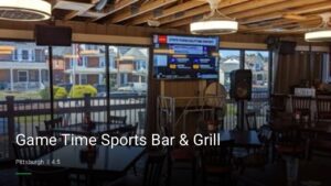 Game Time Sports Bar & Grill — Sports bars in Pittsburgh