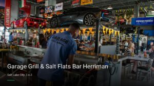 Garage Grill & Salt Flats Bar Herriman — Sports bars in Salt Lake City