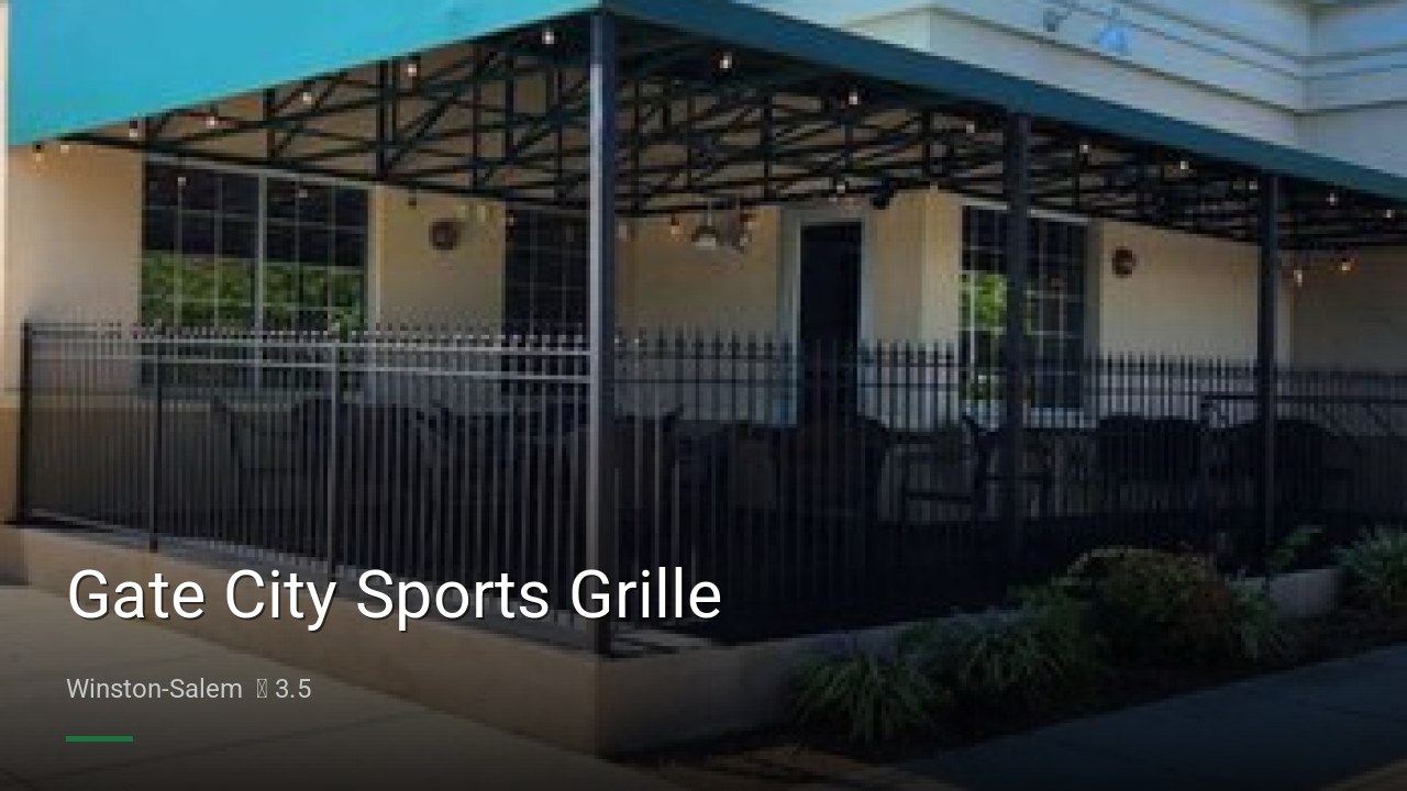Gate City Sports Grille - Sports Bars in Winston-Salem