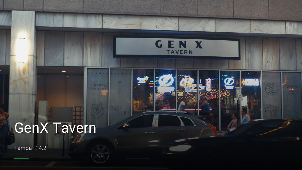 GenX Tavern - Sports Bars in Tampa