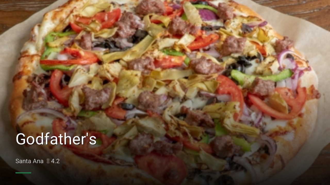 Godfather's - Sports Bars in Santa Ana