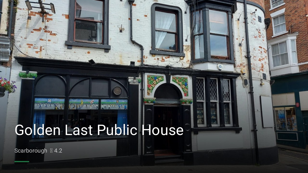 Golden Last Public House - Sports Bars in Scarborough