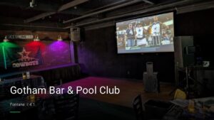 Gotham Bar & Pool Club — Sports bars in Fontana