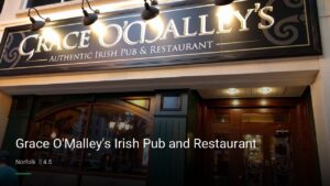 Grace O’Malley’s Irish Pub and Restaurant — Sports bars in Norfolk
