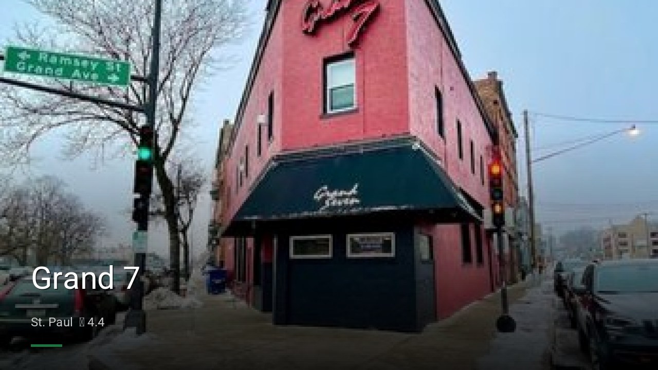 Grand 7 - Sports Bars in St. Paul