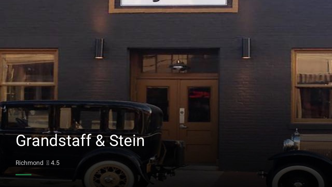 Grandstaff & Stein - Sports Bars in Richmond