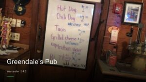 Greendale’s Pub — Sports bars in Worcester