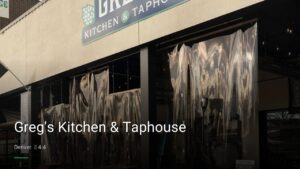 Greg’s Kitchen & Taphouse — Sports bars in Denver